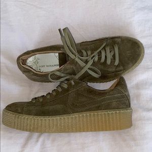 High end POST XCHANGE Ziggy platform sneakers !